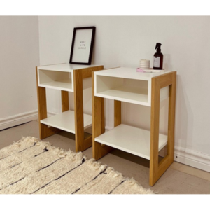 MESAS DE LUZ STONE (PAR)